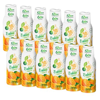 Syrop do saturatorów FRUTTAMAX Light Pomarańcza 12 x 500 ml bez cukru