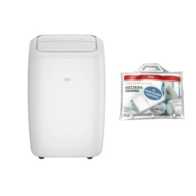 Klimatyzator BEKO BP113H + Uszczelka okienna TCL do klimatyzatora 4 m