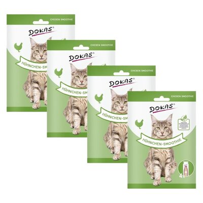 Przysmak dla kota DOKAS Smoothie z kurczaka 16 x 30 g