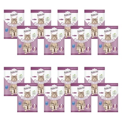 Przysmak dla kota DOKAS Smoothie z łososia 64 x 30 g