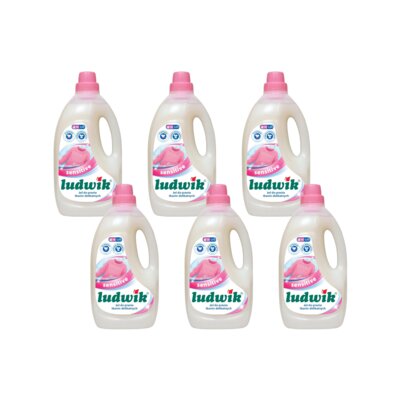 Żel do prania LUDWIK Sensitive 6 x 1500 ml Uniwersalny
