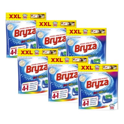 Kapsułki do prania BRYZA 4w1 Color 360 szt.