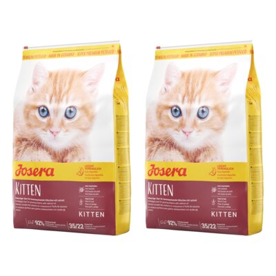 Karma dla kota JOSERA Kitten Drób z łososiem 2 x 10 kg