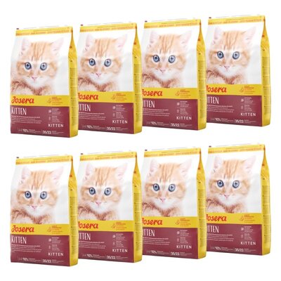Karma dla kota JOSERA Kitten Drób z łososiem 8 x 400 g