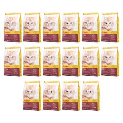 Karma dla kota JOSERA Kitten Drób z łososiem 16 x 400 g