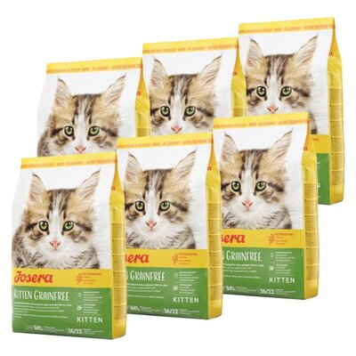 Karma dla kota JOSERA Kitten Grainfree Drób 6 x 2 kg