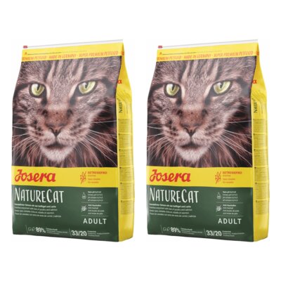 Karma dla kota JOSERA NatureCat Drób z łososiem 2 x 10 kg