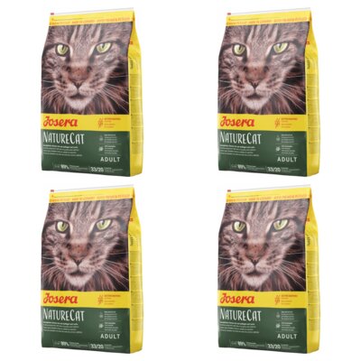 Karma dla kota JOSERA NatureCat Drób z łososiem 4 x 10 kg