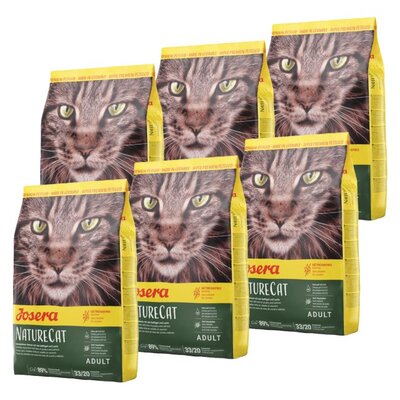 Karma dla kota JOSERA NatureCat Drób z łososiem 6 x 2 kg