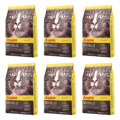 Karma dla kota JOSERA Naturelle Soczewica z pstrągiem 6 x 2 kg