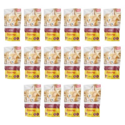 Karma dla kota JOSERA Paté Kitten Kurczak 16 x 85 g