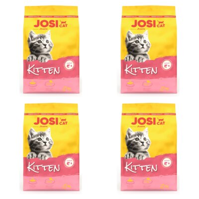 Karma dla kota JOSICAT Kitten Drób 4 x 10 kg
