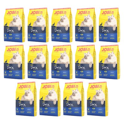Karma dla kota JOSICAT Crispy Duck Kaczka 14 x 650 g