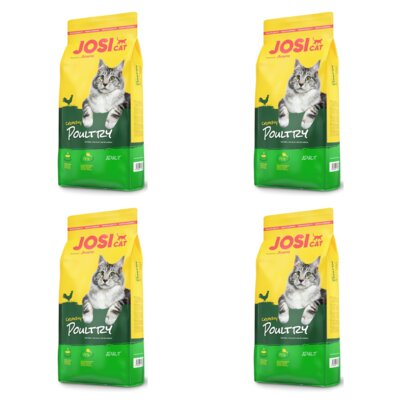 Karma dla kota JOSERA Josicat Crunchy Poultry Drób 4 x 18 kg