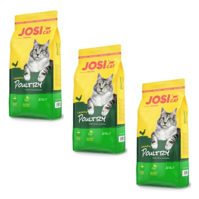 Karma dla kota JOSERA Josicat Crunchy Poultry Drób 3 x 10 kg