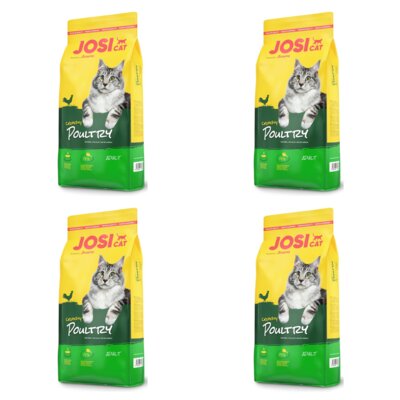 Karma dla kota JOSERA Josicat Crunchy Poultry Drób 4 x 10 kg