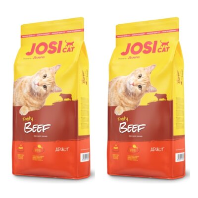Karma dla kota JOSICAT Wołowina 2 x 18 kg