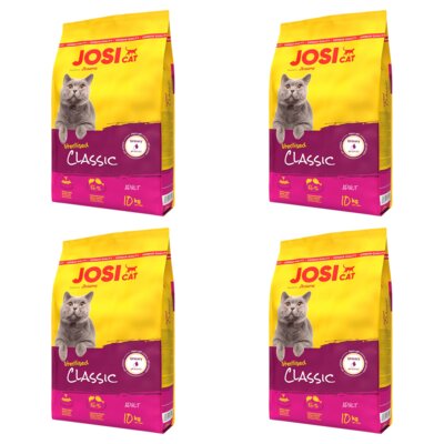 Karma dla kota JOSICAT Sterilised Classic Drób 4 x 10 kg