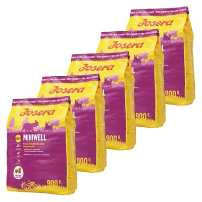 Karma dla psa JOSERA Miniwell Drób 5 x 900 g