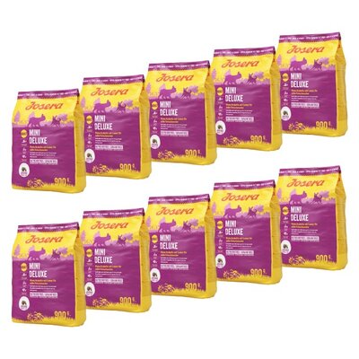 Karma dla psa JOSERA MiniDeluxe Jagnięcina 10 x 900 g