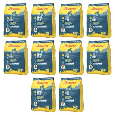Karma dla psa JOSERA Sensiplus Kaczka z ryżem 10 x 900 g