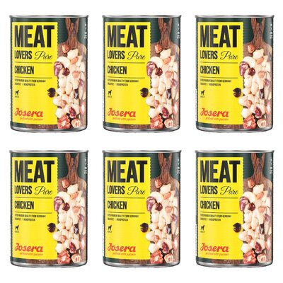 Karma dla psa JOSERA Meat Lovers Pure Kurczak 6 x 800 g