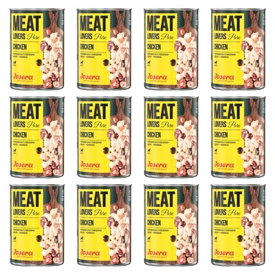 Karma dla psa JOSERA Meat Lovers Pure Kurczak 12 x 800 g