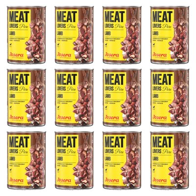 Karma dla psa JOSERA Meat Lovers Pure Jagnięcina 12 x 400 g