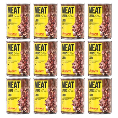 Karma dla psa JOSERA Meat Lovers Pure Jagnięcina 12 x 800 g