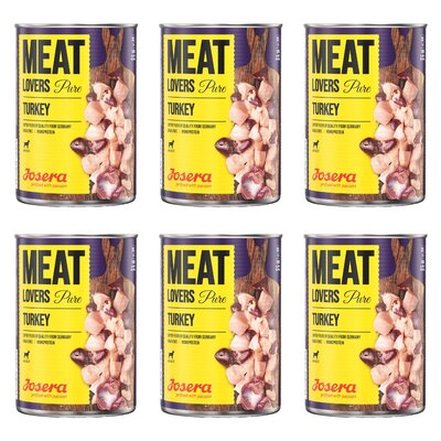 Karma dla psa JOSERA Meat Lovers Pure Indyk 6 x 800 g