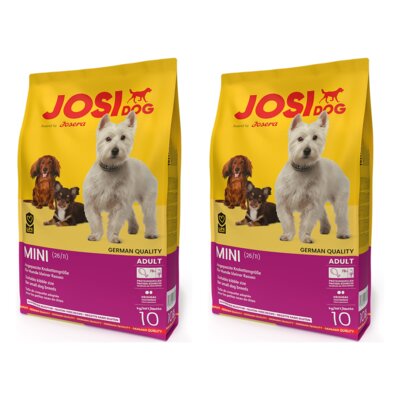 Karma dla psa JOSIDOG Mini Kaczka 2 x 10 kg