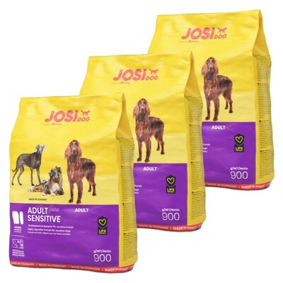 Karma dla psa JOSIDOG Adult Sensitive Drób 3 x 900 g