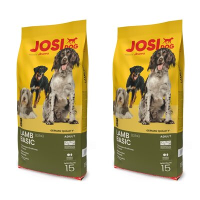 Karma dla psa JOSIDOG Lamb Basic Jagnięcina 2 x 15 kg