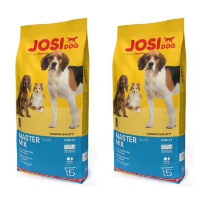 Karma dla psa JOSIDOG Master Mix Drób 2 x 15 kg