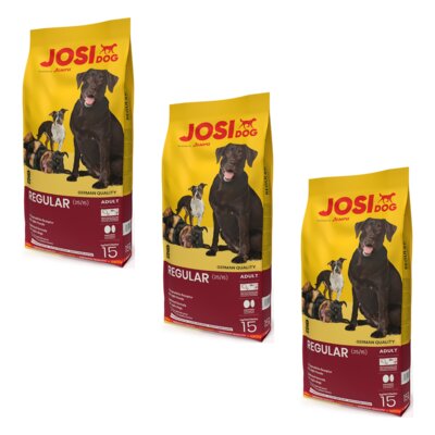 Karma dla psa JOSIDOG Regular Drób 3 x 15 kg