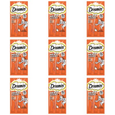 Przysmak dla kota DREAMIES Meaty Sticks Kurczak 9 x 30 g