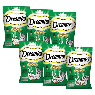 Przysmak dla kota DREAMIES z Nutą Kocimiętki 6 x 60 g