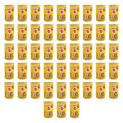 Karma dla psa PEDIGREE Adult Kurczak z marchewką 48 x 400 g