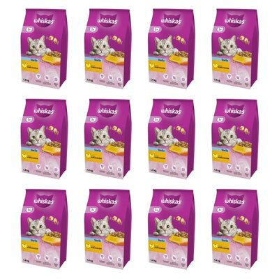 Karma dla kota WHISKAS Sterile Kurczak 12 x 1.4 kg