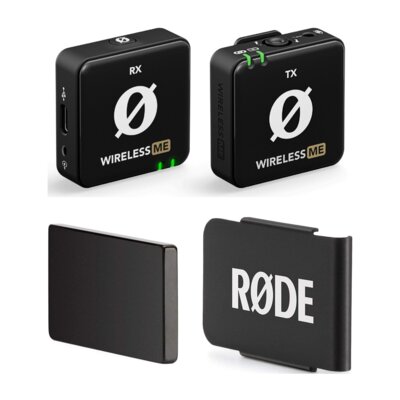 System bezprzewodowy RODE Wireless ME + Uchwyt RODE MagClip GO