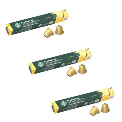 Kapsułki STARBUCKS Creamy Vanilla do ekspresu Nespresso (30 szt.)