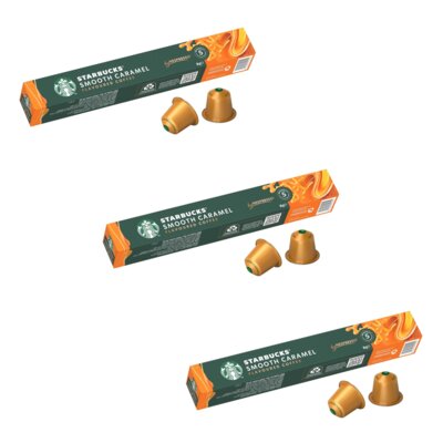 Kapsułki STARBUCKS Smooth Caramel do ekspresu Nespresso (30 szt.)