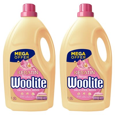 Płyn do prania WOOLITE Keratin Therapy 2 x 4500 ml