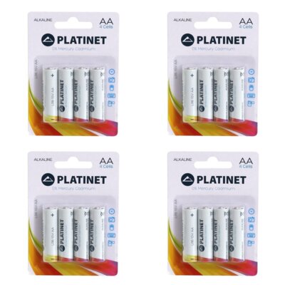 Baterie AA/LR6 PLATINET (16 szt.)