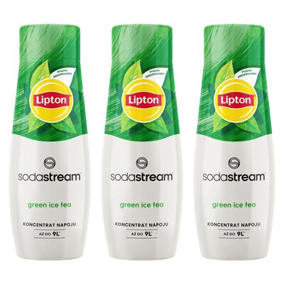 Syrop do saturatorów SODASTREAM Lipton Ice Tea Zielona Herbata 3 x 440 ml