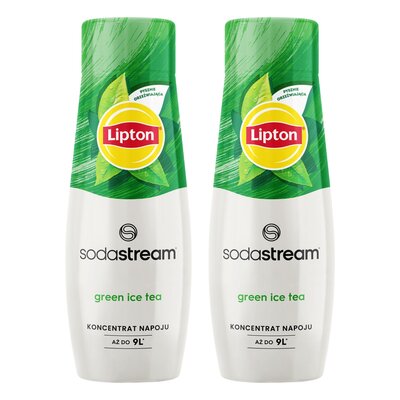 Syrop do saturatorów SODASTREAM Lipton Ice Tea Zielona Herbata 2 x 440 ml