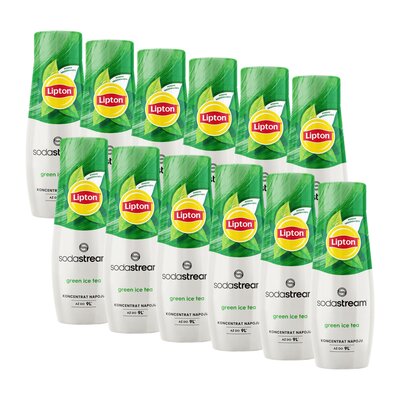 Syrop do saturatorów SODASTREAM Lipton Ice Tea Zielona Herbata 12 x 440 ml