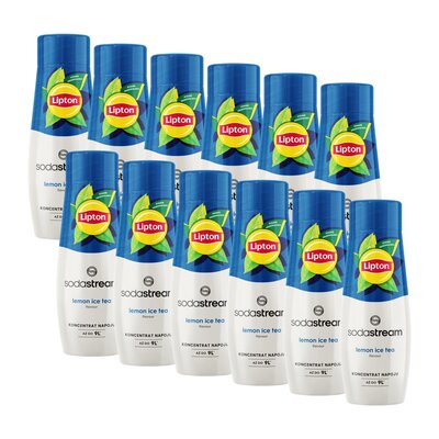 Syrop do saturatorów SODASTREAM Lipton Ice Tea Cytryna 12 x 440 ml