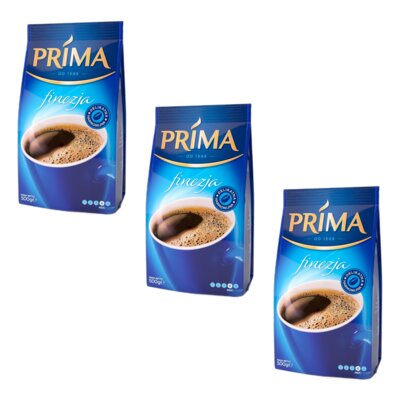 Kawa mielona PRIMA Finezja 3 x 0.5 kg