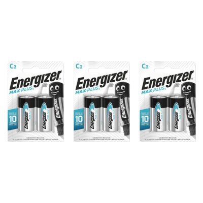 Baterie C/LR14 ENERGIZER Max Plus (6 szt.)